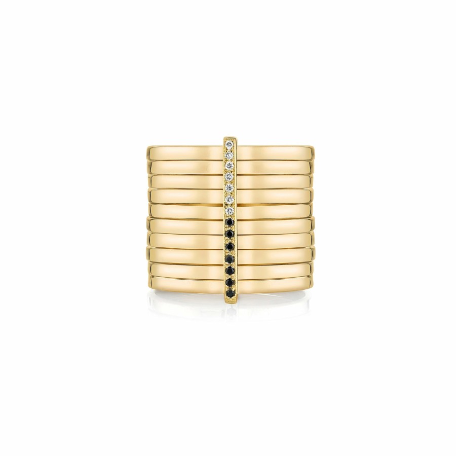 Ready To Ship Lizzie Mandler | 10 Day Othello Ring Yellow Gold