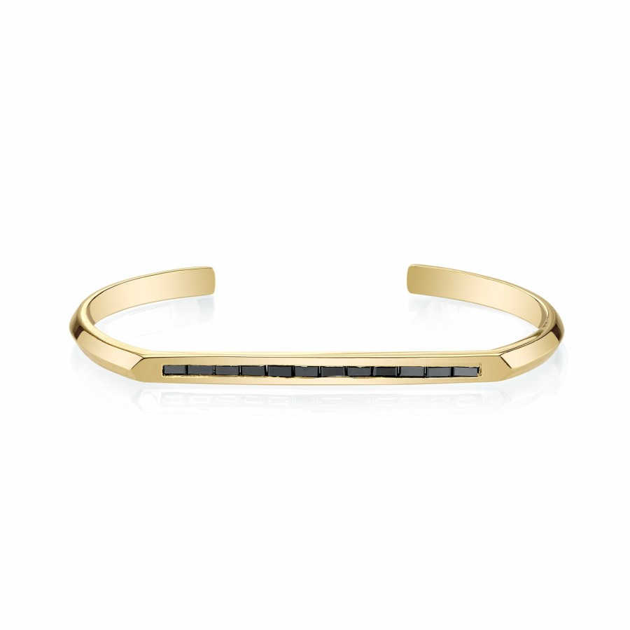 Ready To Ship Lizzie Mandler | Baguette Flat Top Cuff