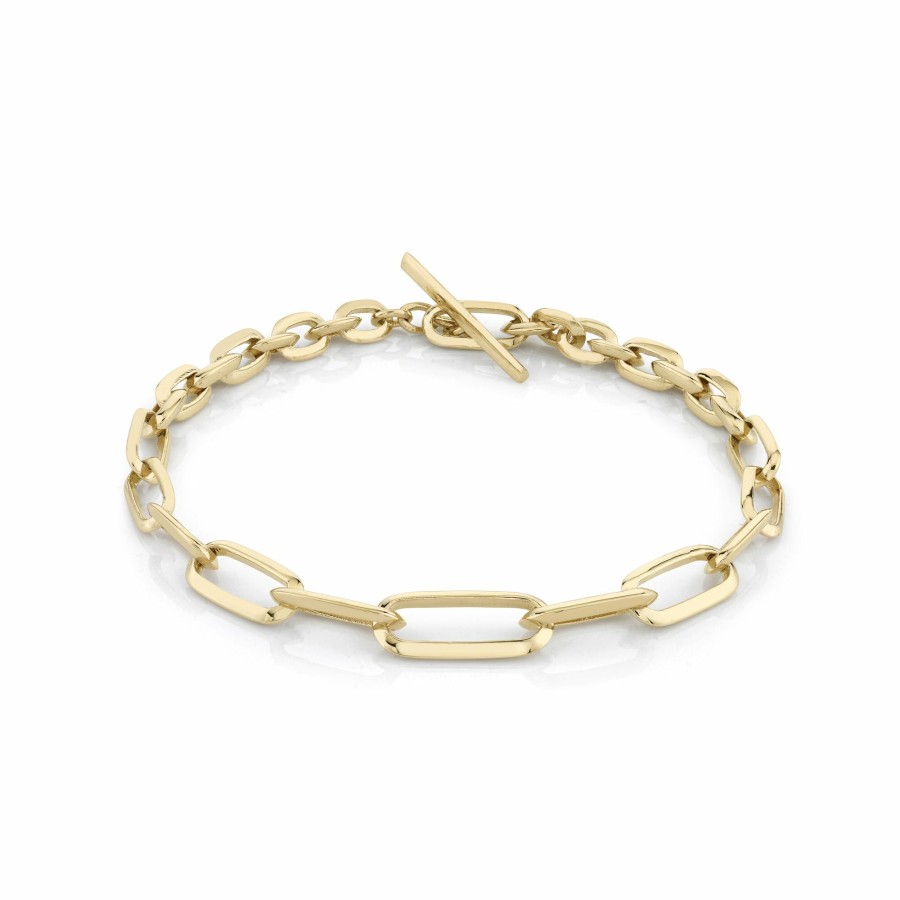 Bracelets Lizzie Mandler | Graduated Knife Edge Bracelet