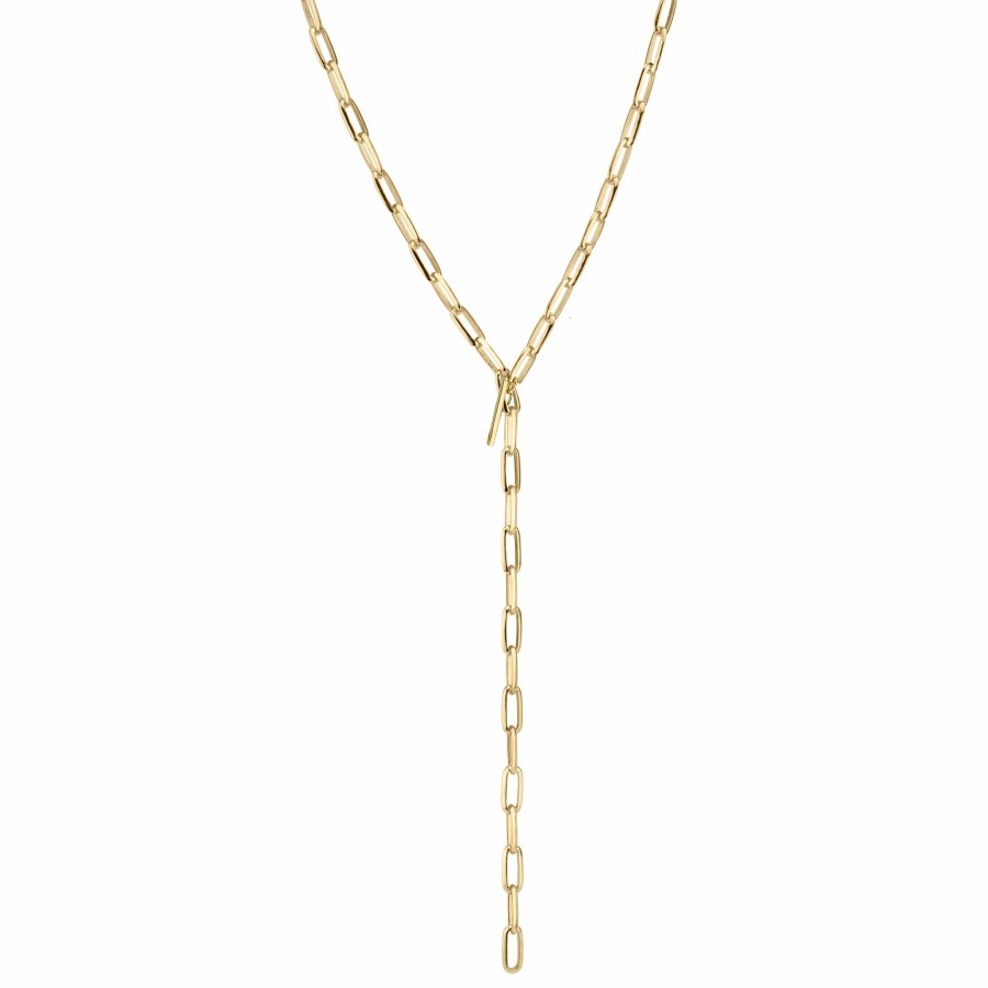 Necklaces Lizzie Mandler | Signature Knife Edge Oval Link Chain