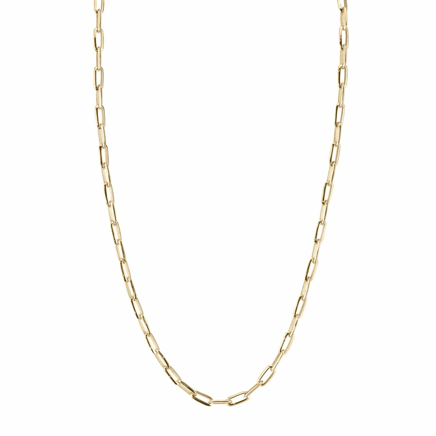 Necklaces Lizzie Mandler | Signature Knife Edge Oval Link Chain