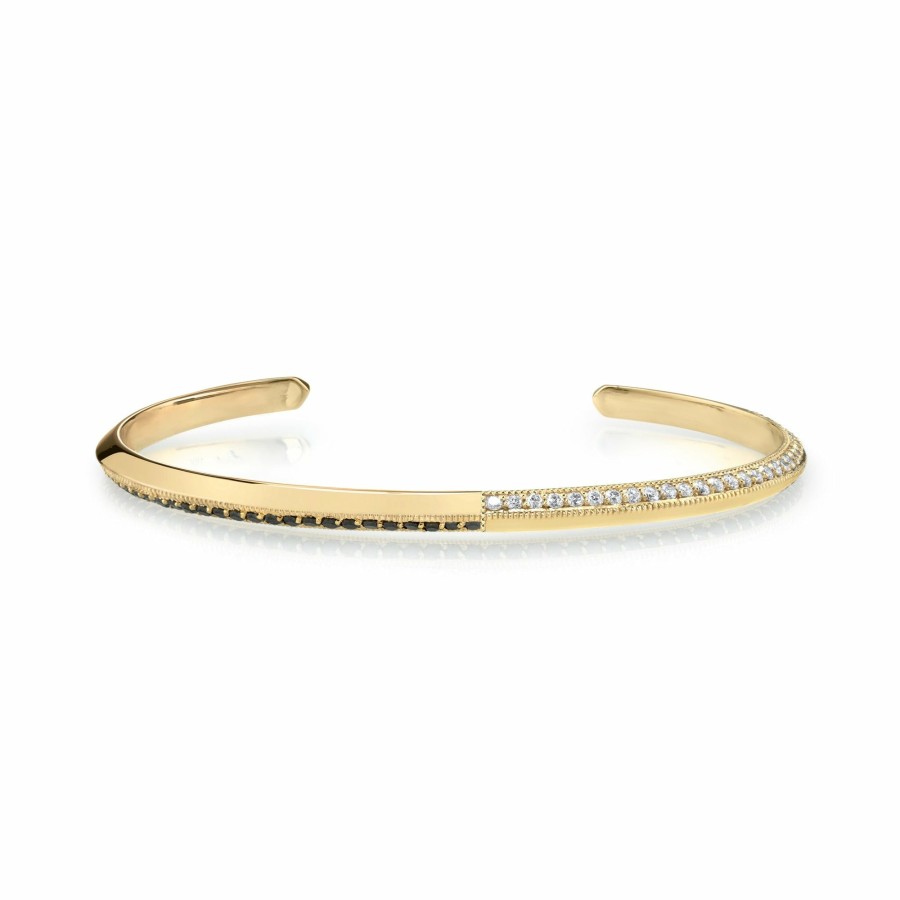 Ready To Ship Lizzie Mandler | Othello Flip Cuff Yellow Gold