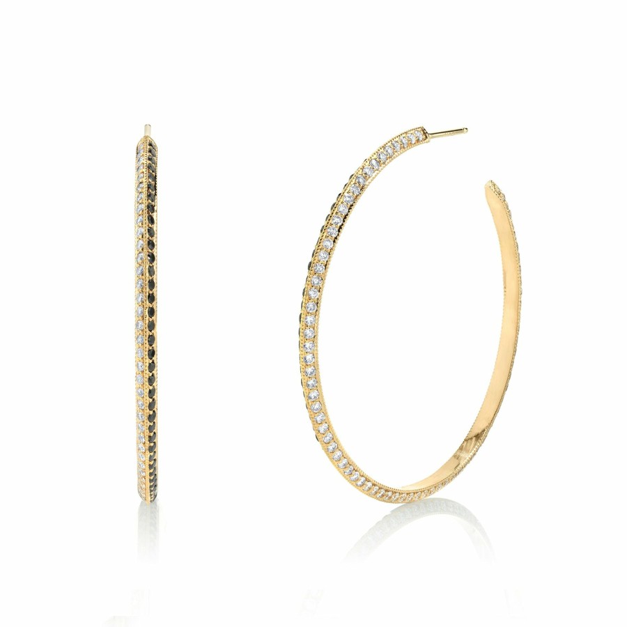 Ready To Ship Lizzie Mandler | Othello Knife Edge Hoops