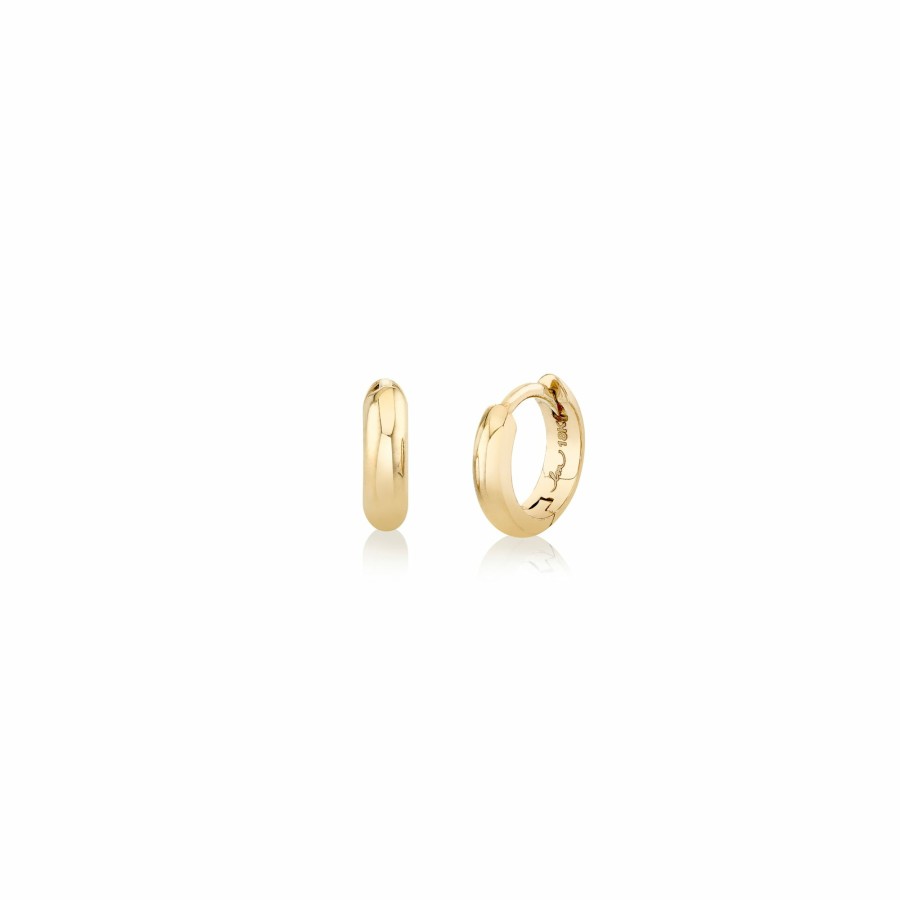 Earrings Lizzie Mandler | Chubby Huggie