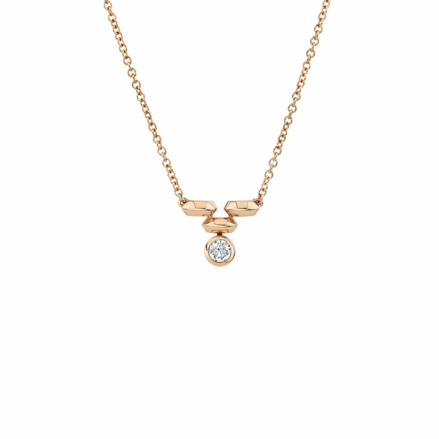 Necklaces Lizzie Mandler | Diamond Cleo Pendant