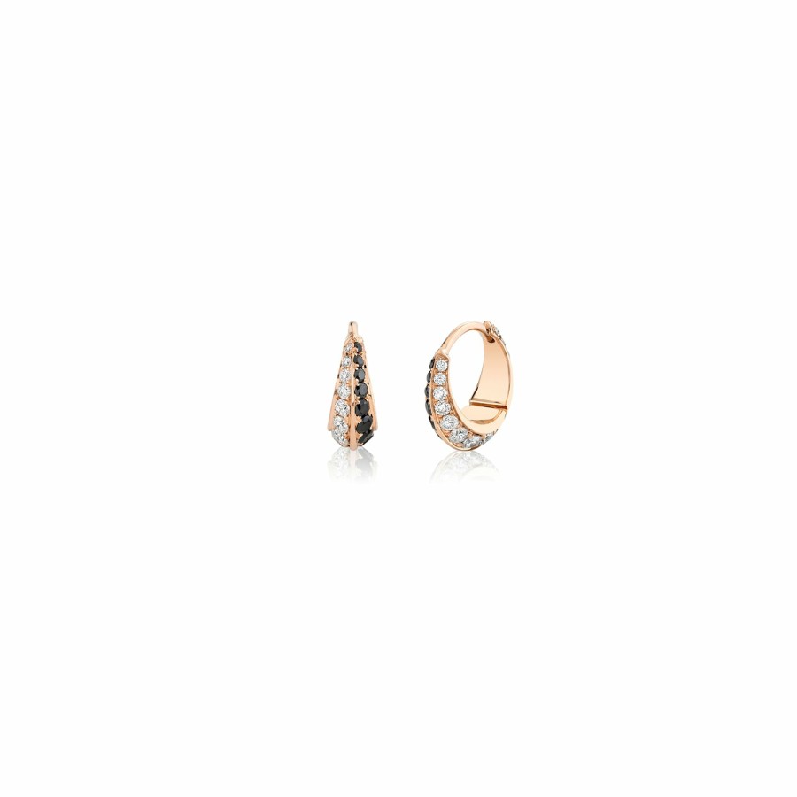 Earrings Lizzie Mandler | Othello Mini Crescent Hoop