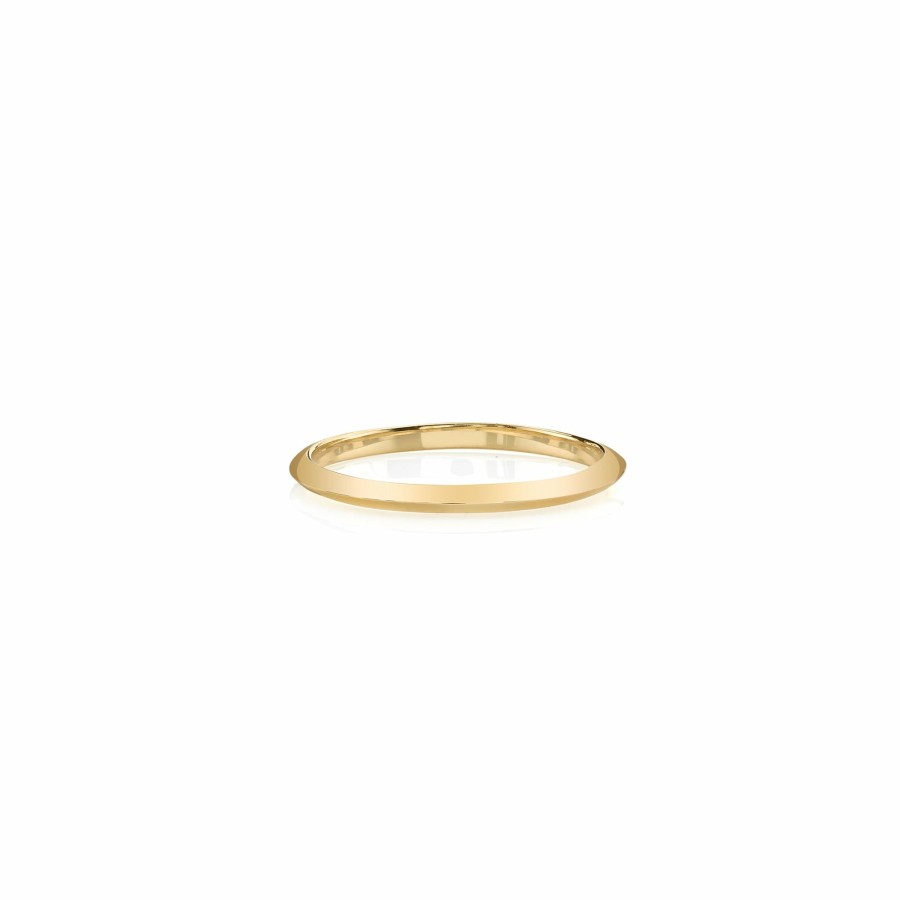 Rings Lizzie Mandler | Petite Knife Edge Band