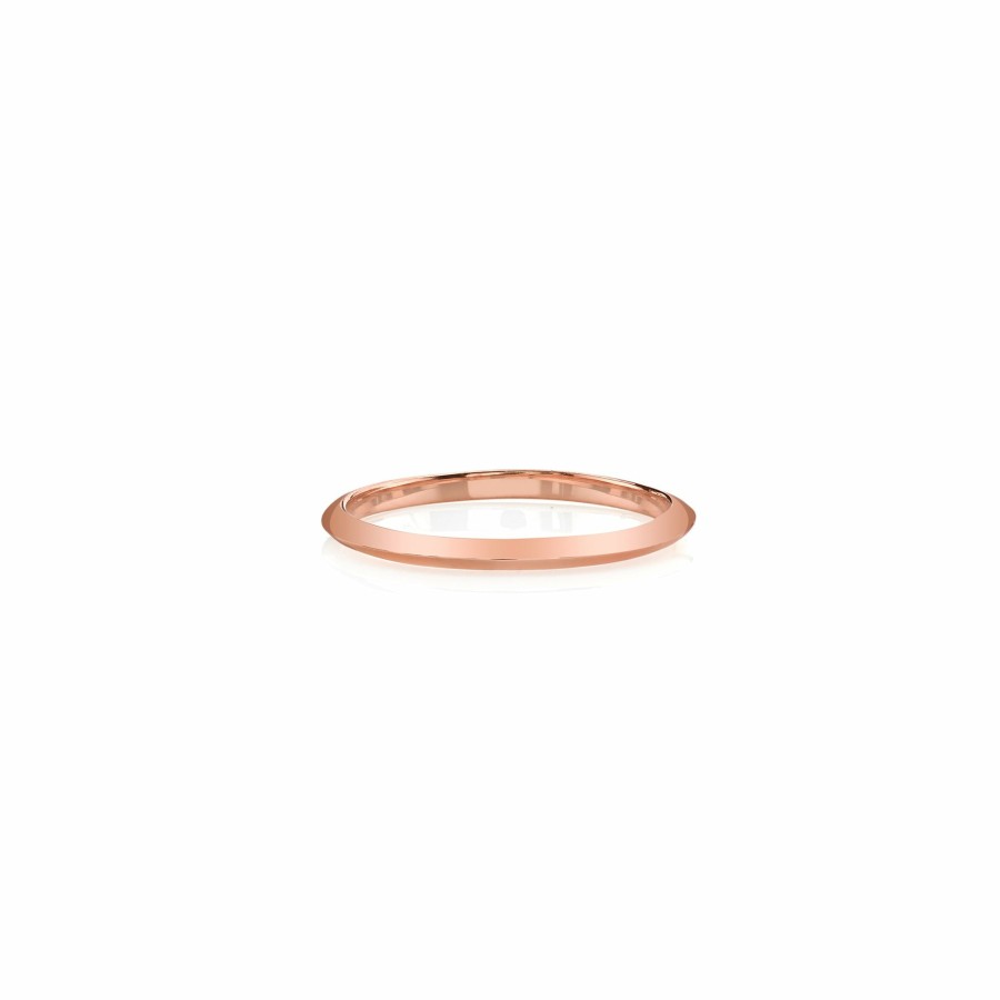 Rings Lizzie Mandler | Petite Knife Edge Band