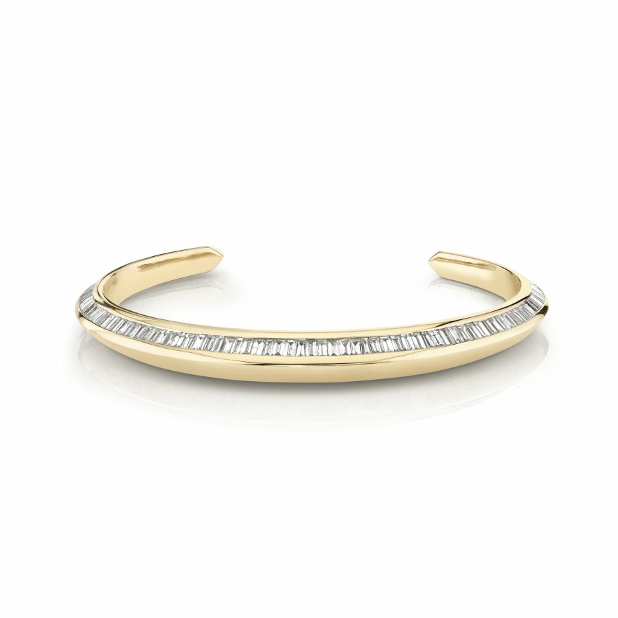 Bracelets Lizzie Mandler | Degrede Crescent Cuff