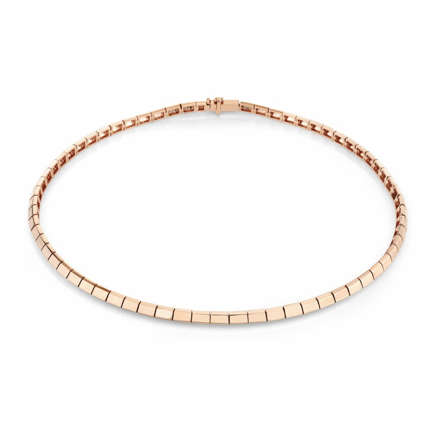 Necklaces Lizzie Mandler | Snake Link Necklace