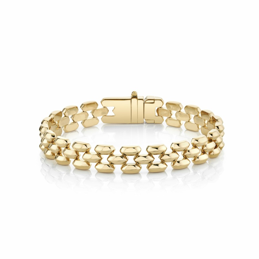 Bracelets Lizzie Mandler | Three Row Cleo Bracelet