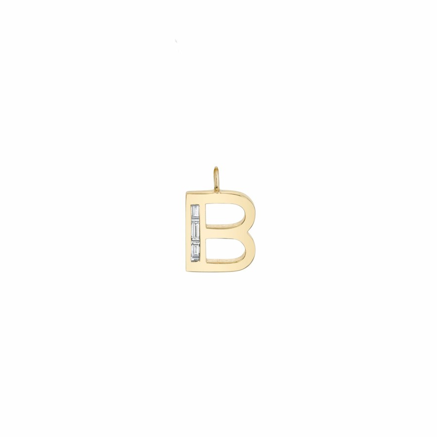 Ready To Ship Lizzie Mandler | Large Deco Initial Charm